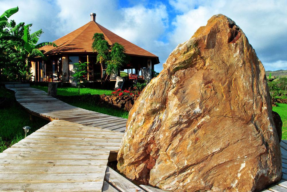 Hotel Hare Uta Hanga Roa Exterior foto